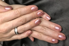 Naturnagelverstärkung inkl. Shellac